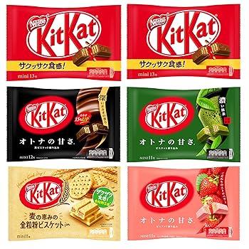 きっとかっとページ Amazon | ネスレ日本 キットカット 5種アソート 計6袋 | キット